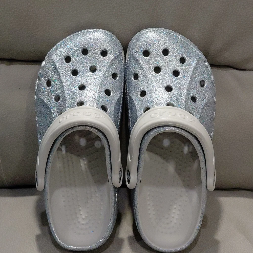 CROCS  Sparkly Clogs - Picture 4 of 9